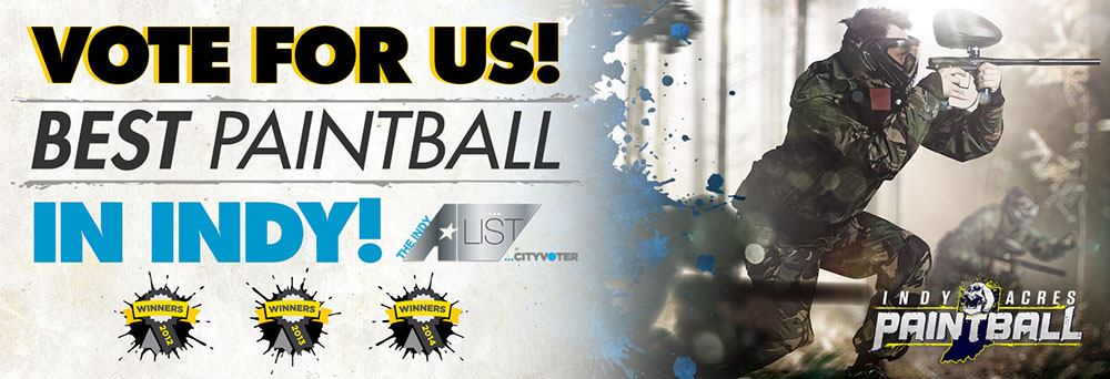 Vote for Indy Acres Paintball as Best Paintball in Indy!